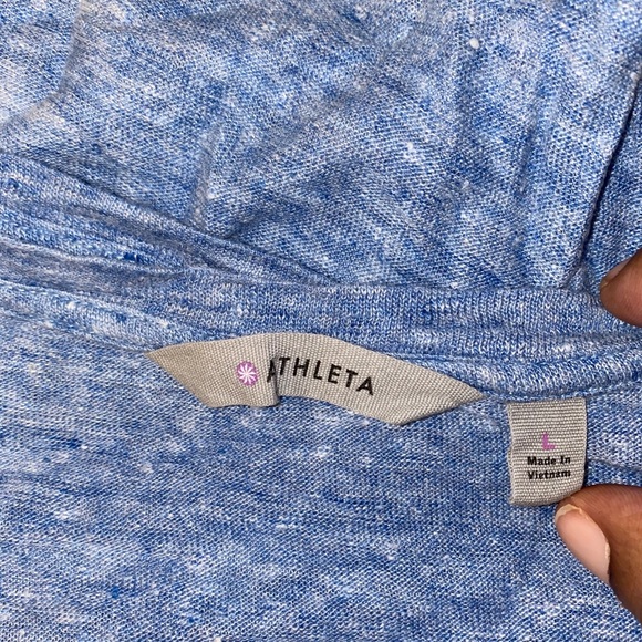 Athleta Linen Zephyr Tie-Knot Tank - Picture 3 of 3